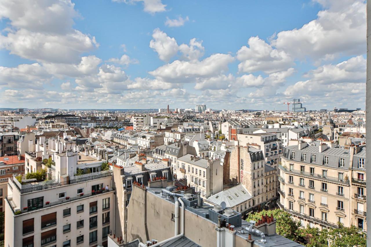 Ferienwohnung Arc De Triomphe/Palais Des Congres/Amazing View Paris Exterior foto